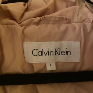 Calvin Klien Puffer Vest Size Large Pink